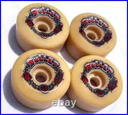 Vintage OG Santa Cruz BULLET skateboard wheels 63mm 97a NOS from the 1980's