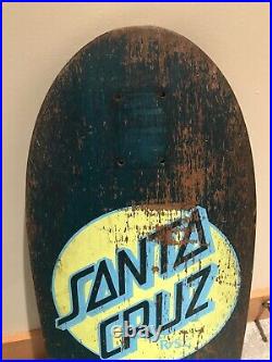 Vintage OG Santa Cruz Skateboard Deck 1980s Rob Roskopp Hosoi Salba malba