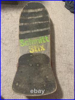 Vintage OG Schmitt Stix Jeff Gross Rag Doll Skateboard
