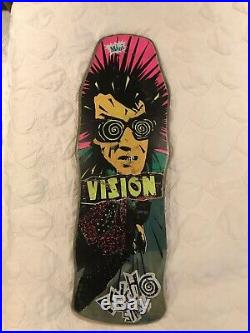 Vintage OG Vision Psycho Stick Mini Skateboard