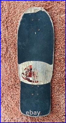 Vintage OG White Steve Steadham Powell Peralta Skateboard Deck Full Size Pig