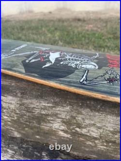 Vintage Old School D. I Punk Band Circle A Skateboard Deck Promo 1980s
