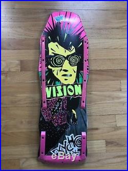 Vintage Old School Vision Psycho Stick skateboard deck