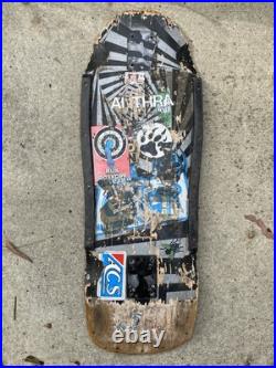 Vintage Old Skool Vision Mark Gator Skateboard 1980's