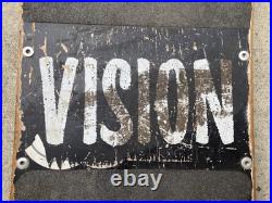 Vintage Old Skool Vision Mark Gator Skateboard 1980's