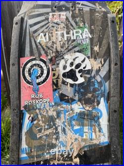 Vintage Old Skool Vision Mark Gator Skateboard 1980's