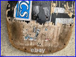 Vintage Old Skool Vision Mark Gator Skateboard 1980's