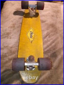 Vintage Original 1970's Hobie Hustler Skateboard ACS 500 Fiberglass