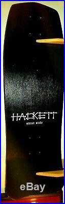 Vintage Original 1986 David Hackett Skull Skates Rare Street Sicle Skateboard