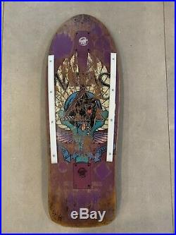 Vintage Original 80's Santa Monica Airlines Natas Kaupas Panther Skateboard Deck