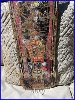 Vintage Original Concrete Jungle 1980s zombie Old School Skateboard Og Deck 1987