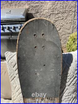 Vintage Original Concrete Jungle 1980s zombie Old School Skateboard Og Deck 1987