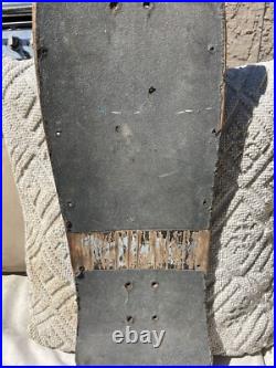 Vintage Original Concrete Jungle 1980s zombie Old School Skateboard Og Deck 1987