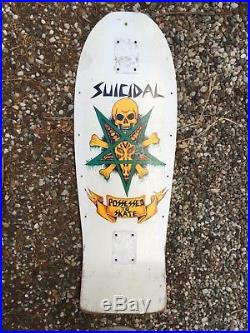 Vintage Original Dogtown Suicidal Tendencies Skateboard Deck Possessed to Skate