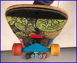 Vintage Original Sims Kevin Staab Pirate Skateboard Complete Old School 1980's