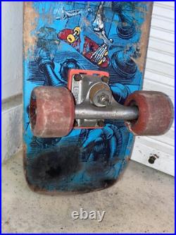 Vintage Original Unrestored Powell Peralta Rodney Mullen Freestyle Skateboard Vintage Original Unrestored Powell Peralta Rodney Mullen Freestyle Skateboard