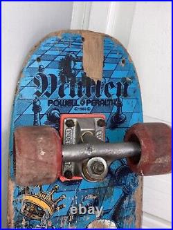 Vintage Original Unrestored Powell Peralta Rodney Mullen Freestyle Skateboard Vintage Original Unrestored Powell Peralta Rodney Mullen Freestyle Skateboard