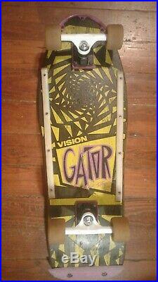 Vintage Original VISION Mark GATOR Rogowski complete skateboard