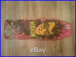 Vintage Original VISION Psycho Stick Mini Skateboard Deck Great condition