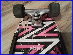 Vintage Original VISION Ripper complete skateboard with Tracker Trucks and Wheels