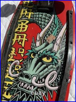 Vintage POWELL PERALTA STEVE CABALLERO BAN THIS DRAGON SKATEBOARD Variflex Truck Vintage POWELL PERALTA STEVE CABALLERO BAN THIS DRAGON SKATEBOARD Variflex Truck
