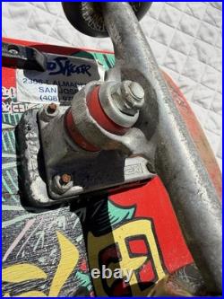 Vintage POWELL PERALTA STEVE CABALLERO BAN THIS DRAGON SKATEBOARD Variflex Truck
