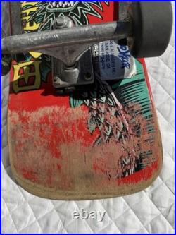 Vintage POWELL PERALTA STEVE CABALLERO BAN THIS DRAGON SKATEBOARD Variflex Truck