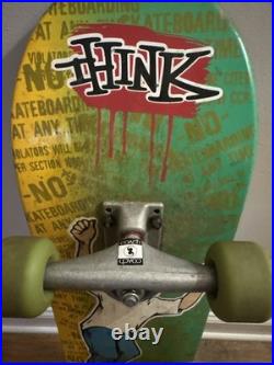 Vintage Pat Duffy Skateboard Deck with Trucks and Wheels