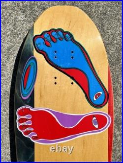Vintage Planet Earth Skateboards Buster Halterman Feet Skateboard Deck NOS Vintage Planet Earth Skateboards Buster Halterman Feet Skateboard Deck NOS