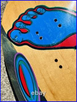 Vintage Planet Earth Skateboards Buster Halterman Feet Skateboard Deck NOS