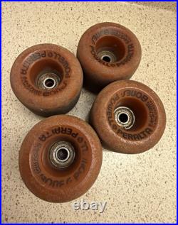 Vintage Powell Peralta Bones Skateboard Wheels 64x57, Alva, Dogtown, Cubic Vintage Powell Peralta Bones Skateboard Wheels 64x57, Alva, Dogtown, Cubic