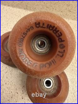 Vintage Powell Peralta Bones Skateboard Wheels 64x57, Alva, Dogtown, Cubic