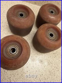 Vintage Powell Peralta Bones Skateboard Wheels 64x57, Alva, Dogtown, Cubic Vintage Powell Peralta Bones Skateboard Wheels 64x57, Alva, Dogtown, Cubic