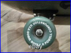 Vintage Powell Peralta Frankie Hill complete skateboard with Gullwings and Bones