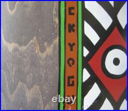 Vintage Powell Peralta Nicky Guerrero Feather Skateboard Deck Used