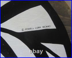 Vintage Powell Peralta Nicky Guerrero Feather Skateboard Deck Used