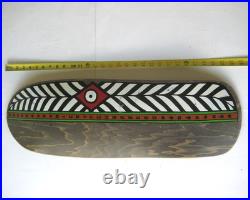 Vintage Powell Peralta Nicky Guerrero Feather Skateboard Deck Used