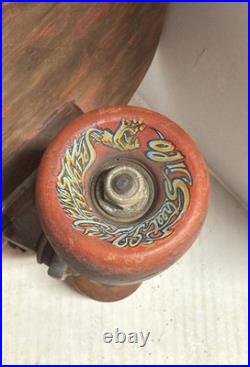 Vintage Powell Peralta OG Pink skateboard Complete Oj 2 Street Speed Wheels