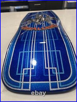 Vintage Powell Peralta Steve Caballero Skateboard Deck Painted By Moetallic