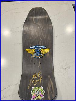 Vintage Powell Peralta Steve Caballero Skateboard Deck Painted By Moetallic