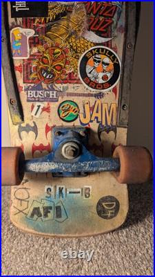 Vintage Powell Peralta Steve Caballero Skateboard Dragon / Bats design 80s