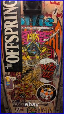 Vintage Powell Peralta Steve Caballero Skateboard Dragon / Bats design 80s