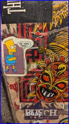 Vintage Powell Peralta Steve Caballero Skateboard Dragon / Bats design 80s