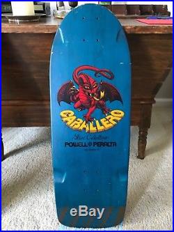 Vintage Powell Peralta Steve Caballero nos skateboard Santa Cruz Sims sma G&S