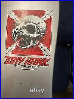 Vintage Powell Peralta Tony Hawk Bones Brigade 1983 Silver Chicken Skull OG