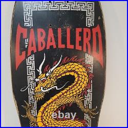 Vintage Powell Steve Caballero 2004 Ltd Edition Black Dragon Reissue Skateboard