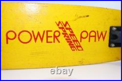 Vintage Power Paw Skateboard Speed Spring Good Condition Free Shipping