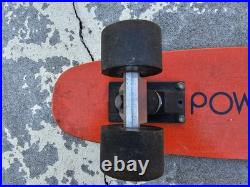 Vintage Power Paw Skateboard-speed Spring Trucks & Power Paw Wheels