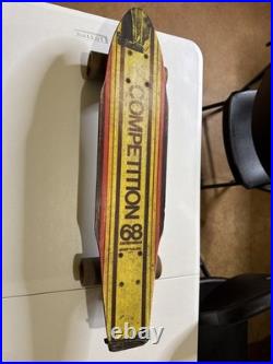 Vintage RARE 1977 Sport Fun Inc. Competition 27 Fiberglass Skateboard