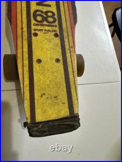 Vintage RARE 1977 Sport Fun Inc. Competition 27 Fiberglass Skateboard
